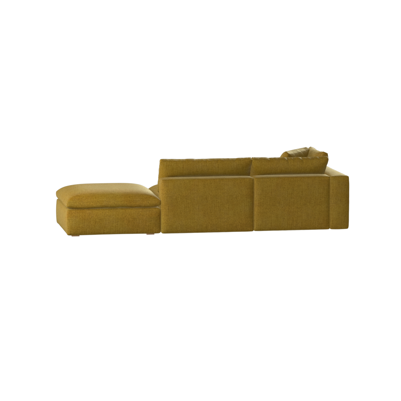 Ari modular corner Sofa with pouffe - Wide fabric range