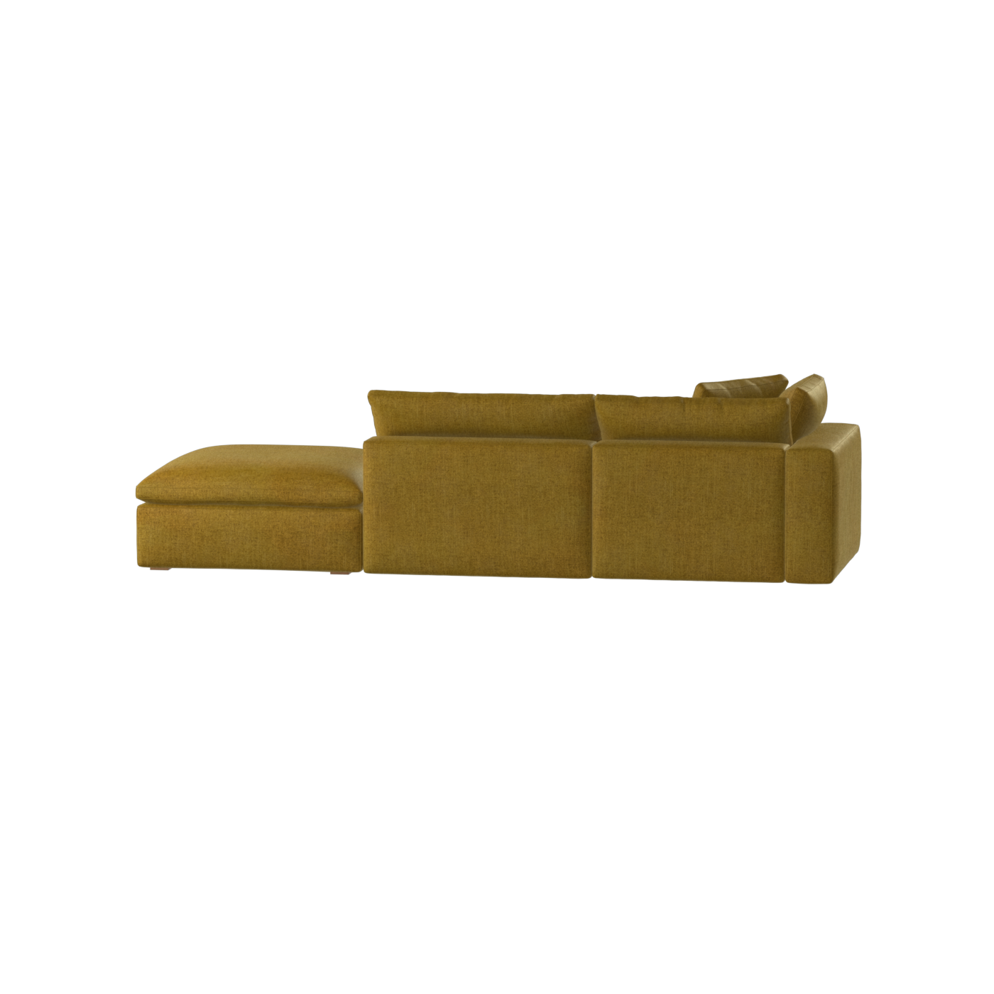 Ari modular corner Sofa with pouffe - Wide fabric range