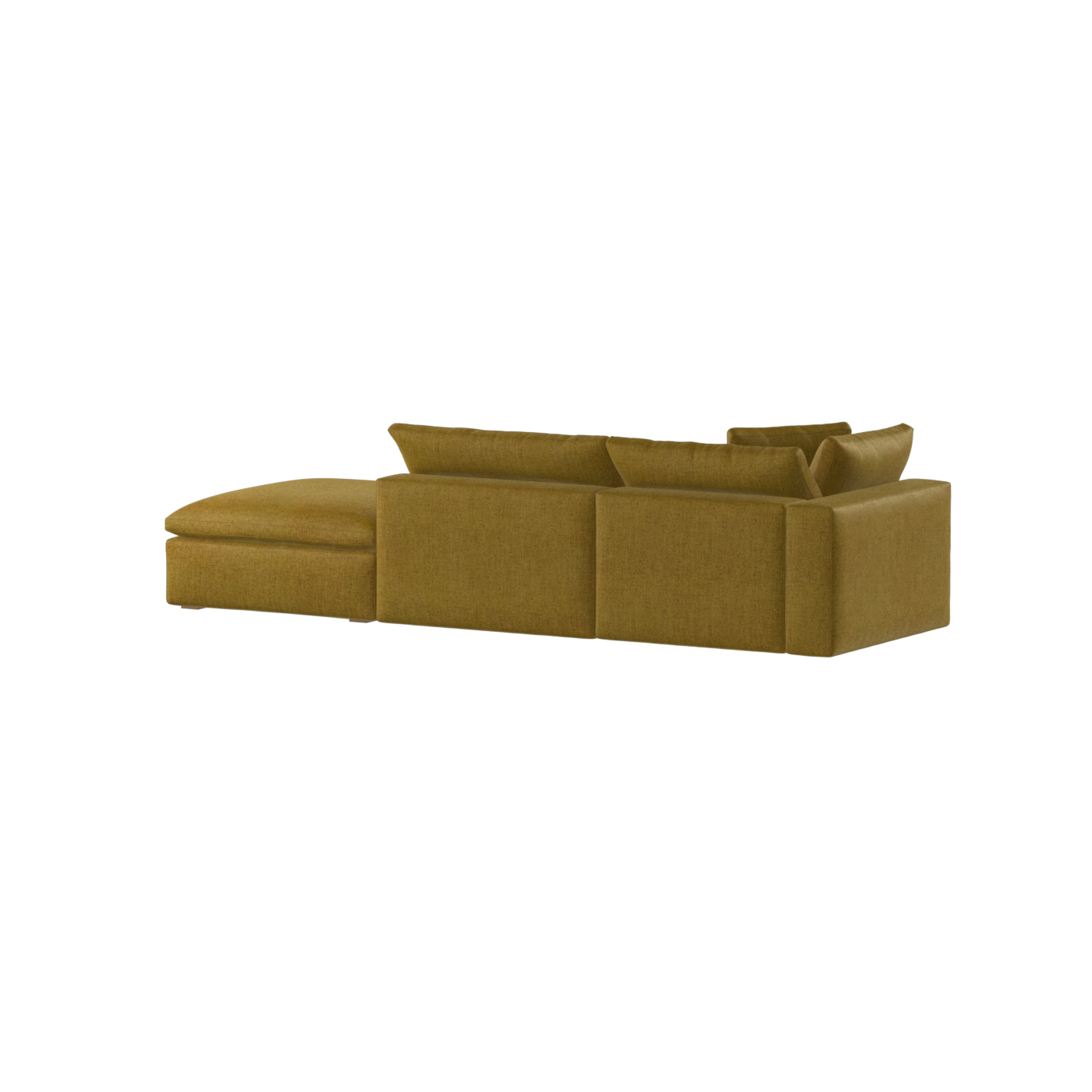 Ari modular corner Sofa with pouffe - Wide fabric range