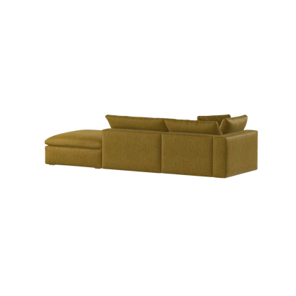 Ari modular corner Sofa with pouffe - Wide fabric range