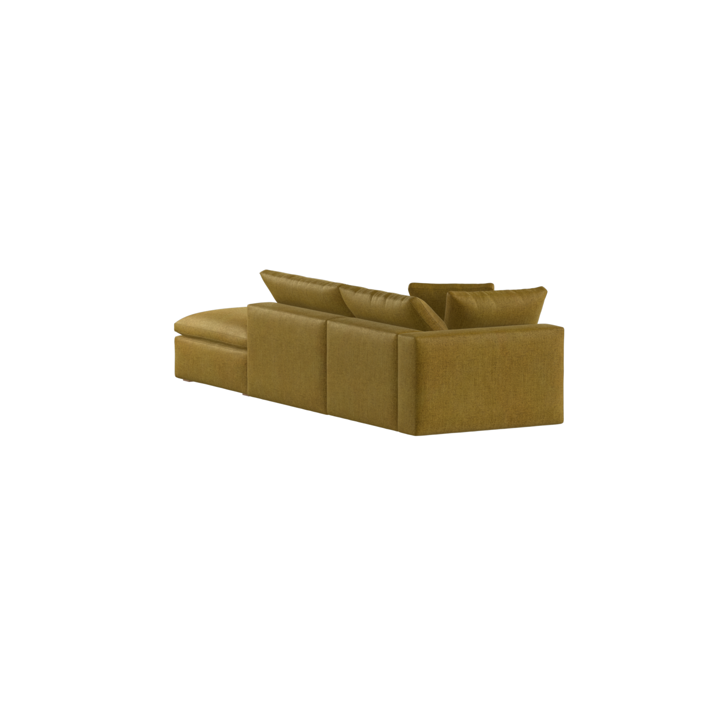 Ari modular corner Sofa with pouffe - Wide fabric range