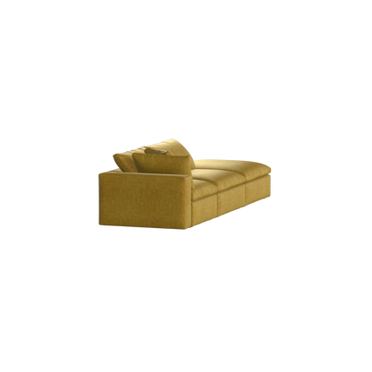 Ari modular corner Sofa with pouffe - Wide fabric range