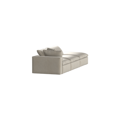 Ari modulares Ecksofa mit Sitzhocker