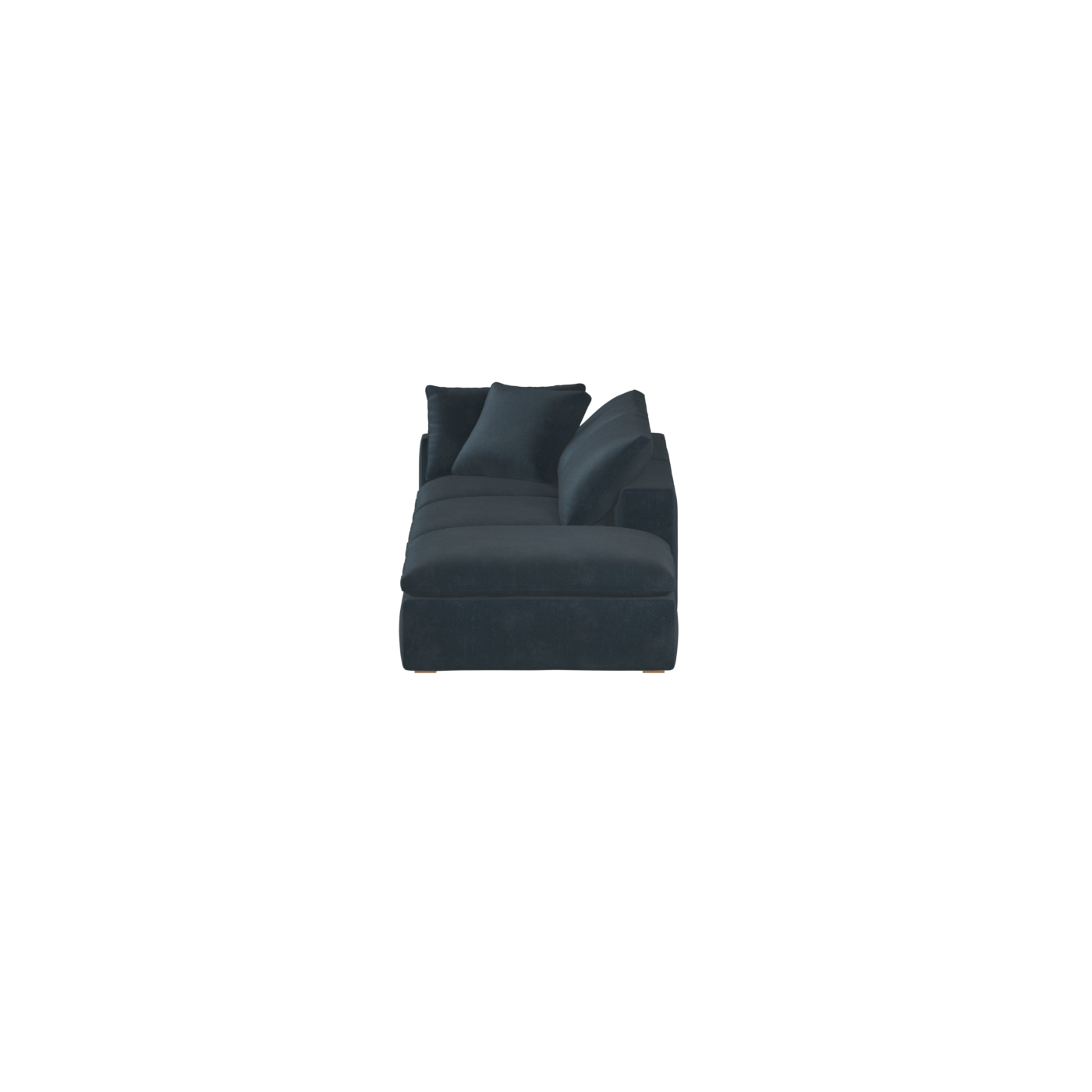 Ari modular corner Sofa with pouffe - Wide fabric range