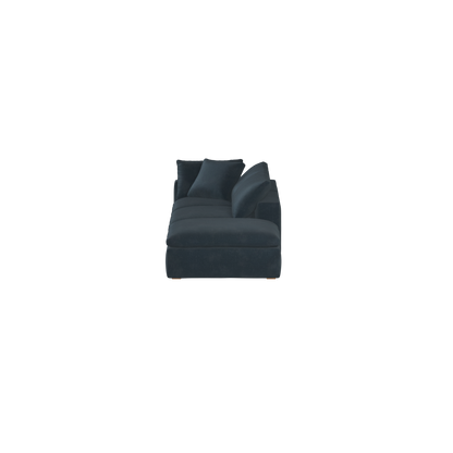 Ari modular corner Sofa with pouffe - Wide fabric range