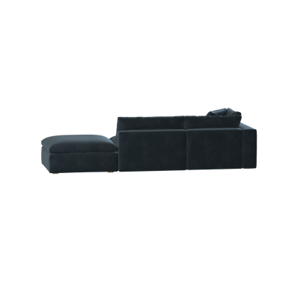 Ari modular corner Sofa with pouffe - Wide fabric range