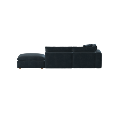 Ari modular corner Sofa with pouffe - Wide fabric range