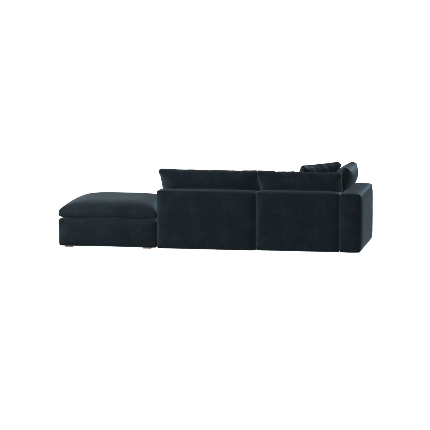 Ari modular corner Sofa with pouffe - Wide fabric range