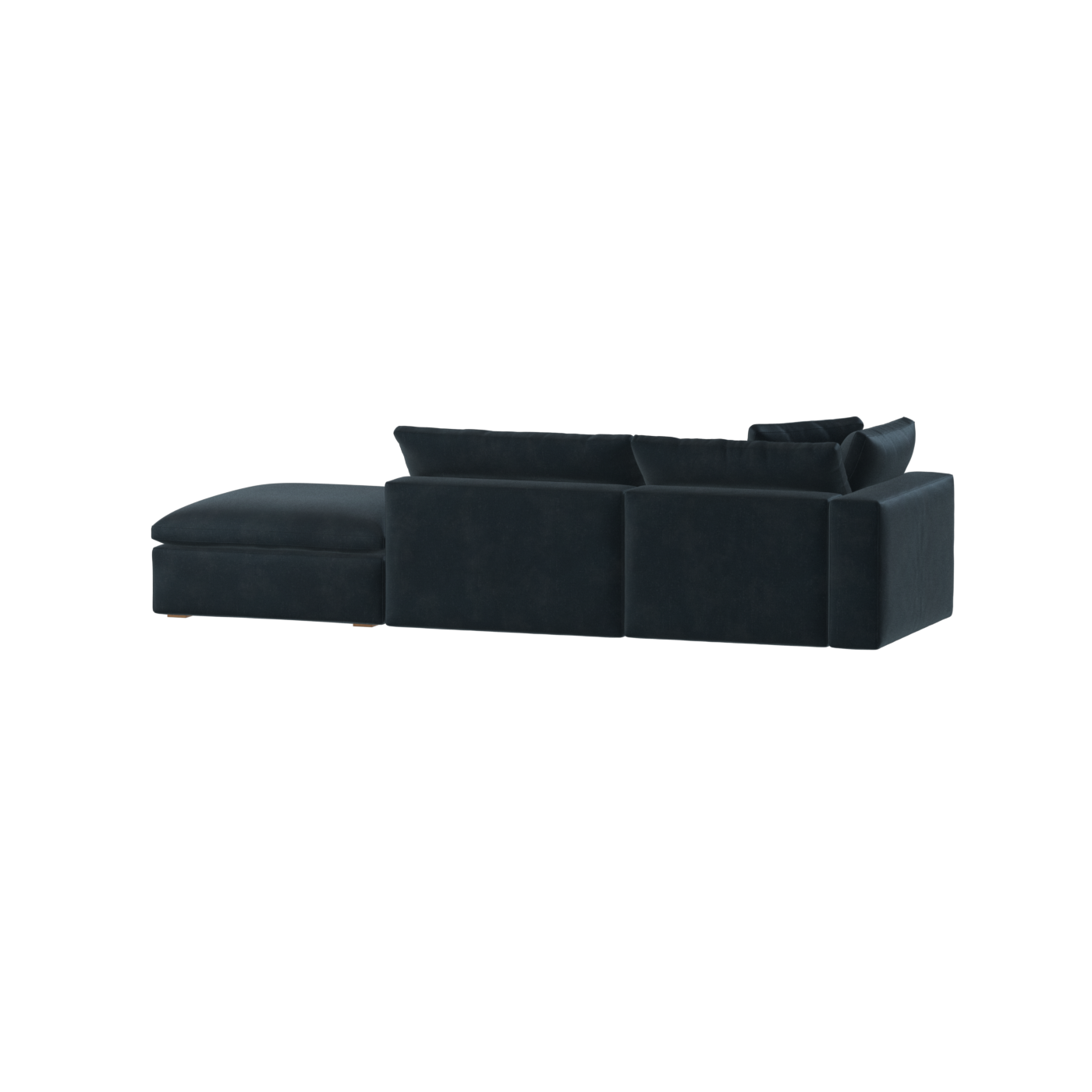Ari modular corner Sofa with pouffe - Wide fabric range