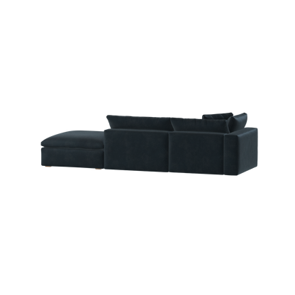 Ari modular corner Sofa with pouffe - Wide fabric range