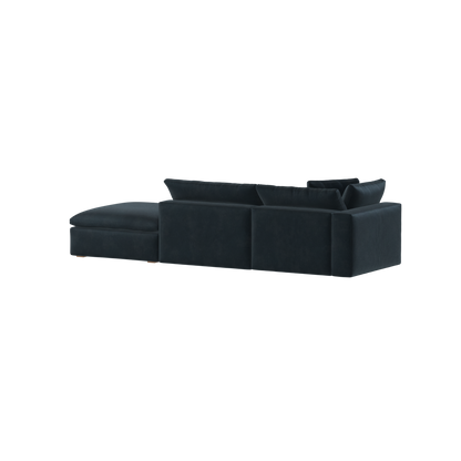 Ari modular corner Sofa with pouffe - Wide fabric range