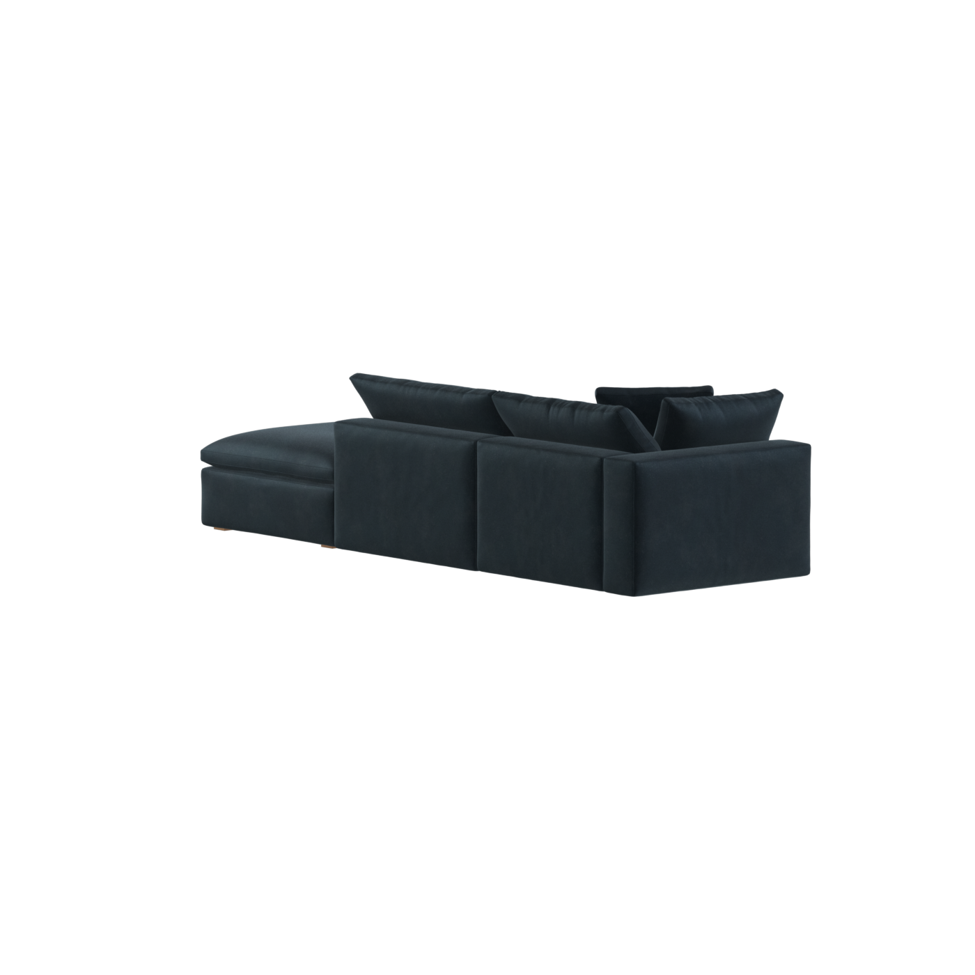 Ari modular corner Sofa with pouffe - Wide fabric range