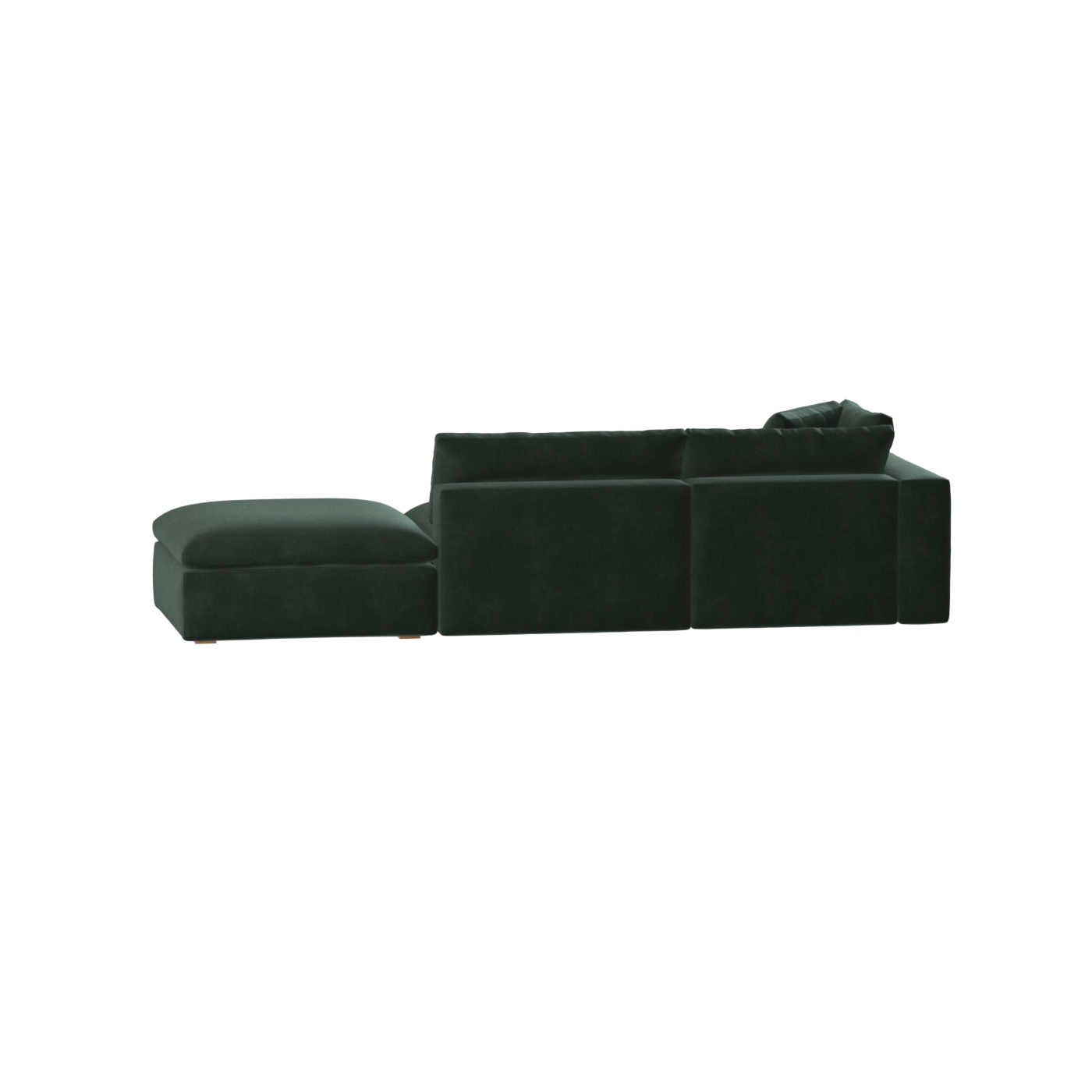 Ari modular corner Sofa with pouffe - Wide fabric range