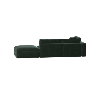 Ari modular corner Sofa with pouffe - Wide fabric range
