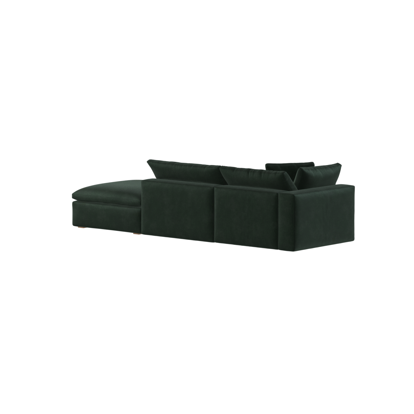 Ari modular corner Sofa with pouffe - Wide fabric range