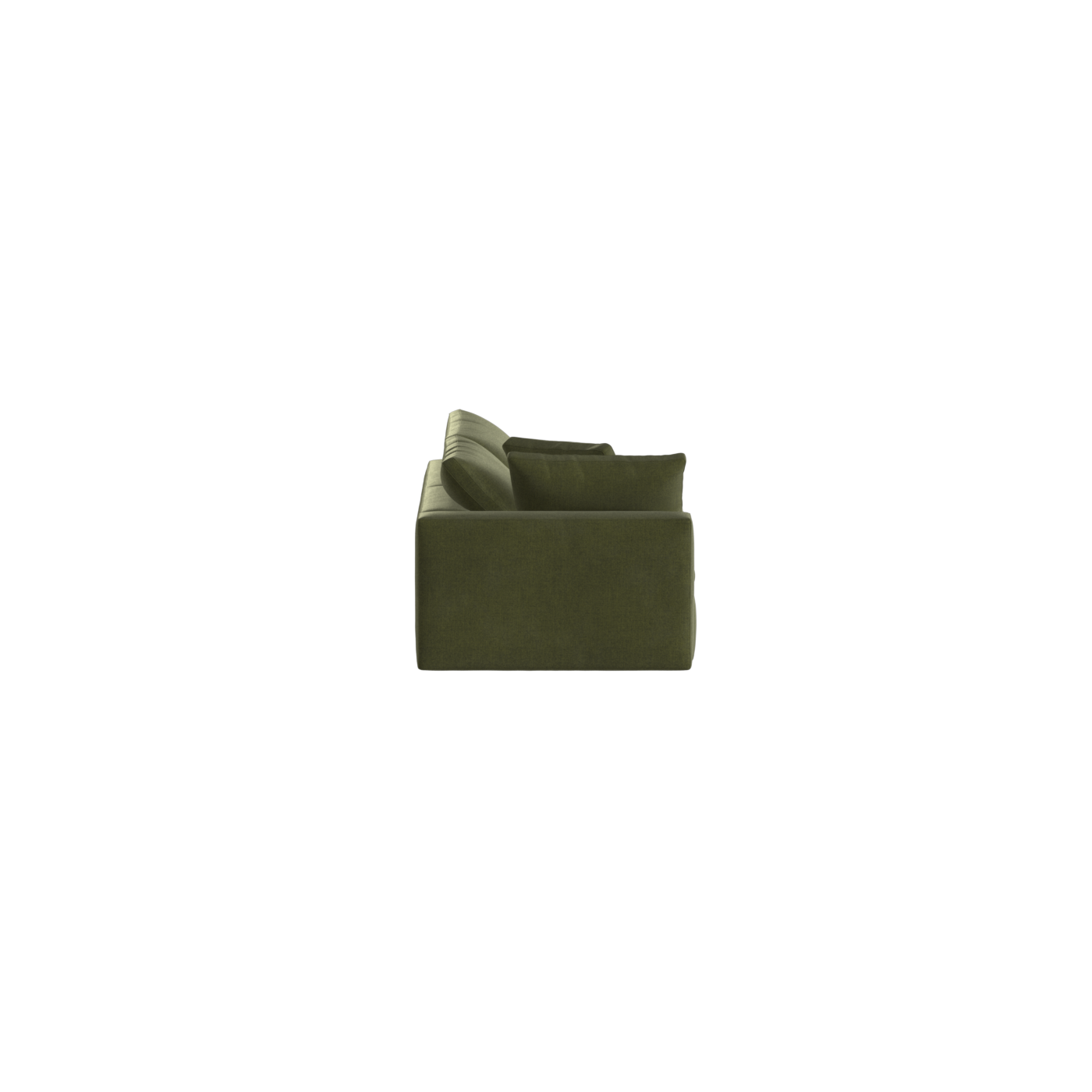 Ari modular corner Sofa with pouffe - Wide fabric range