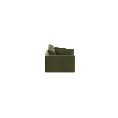 Ari modular corner Sofa with pouffe - Wide fabric range