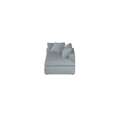Ari modular corner Sofa with pouffe - Wide fabric range