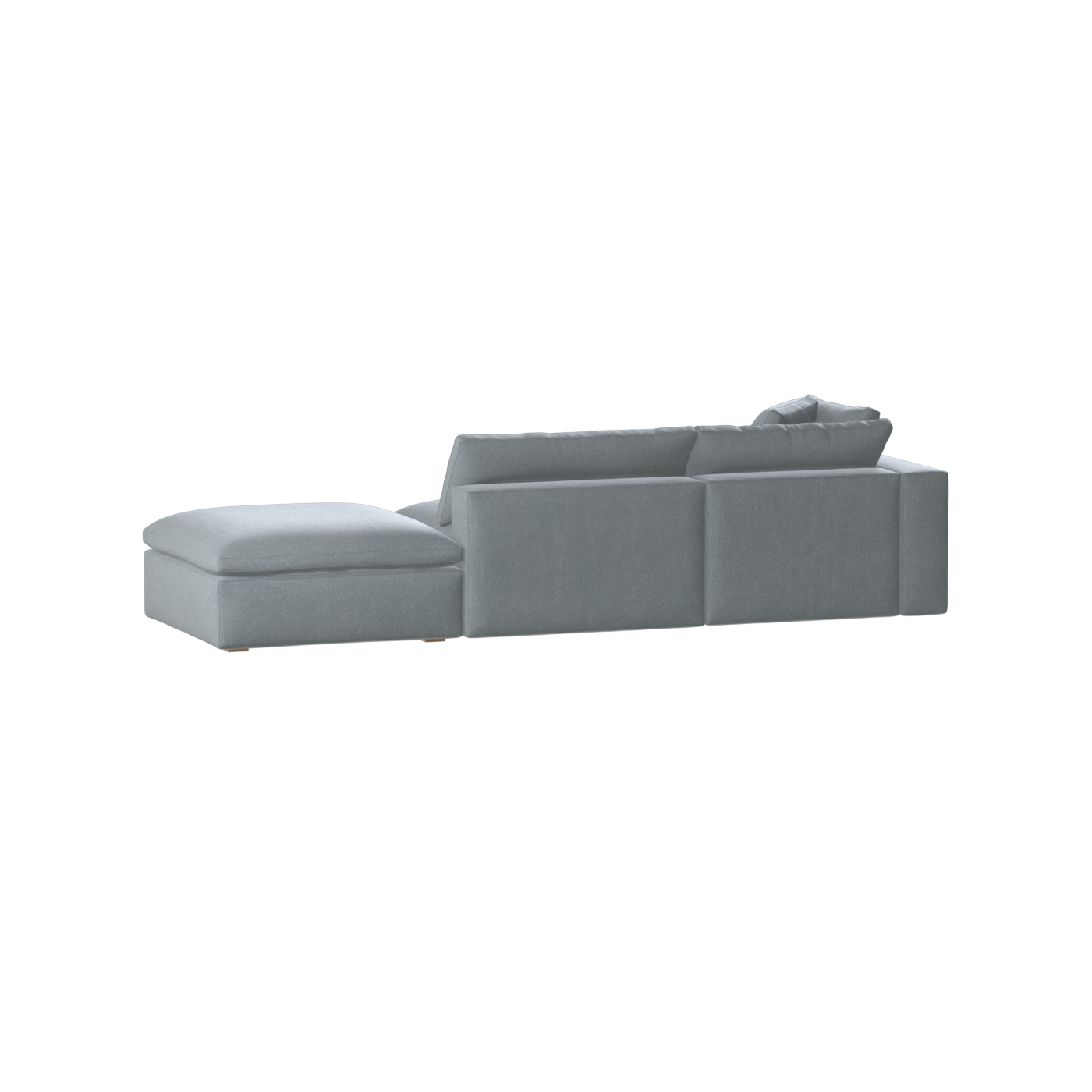 Ari modular corner Sofa with pouffe - Wide fabric range