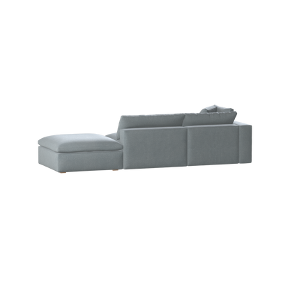 Ari modular corner Sofa with pouffe - Wide fabric range
