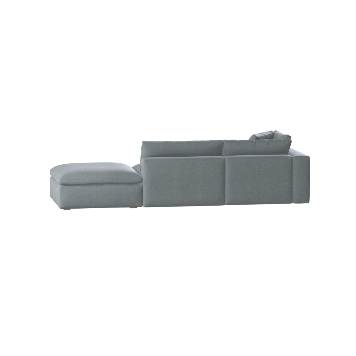 Ari modular corner Sofa with pouffe - Wide fabric range