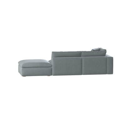 Ari modular corner Sofa with pouffe - Wide fabric range