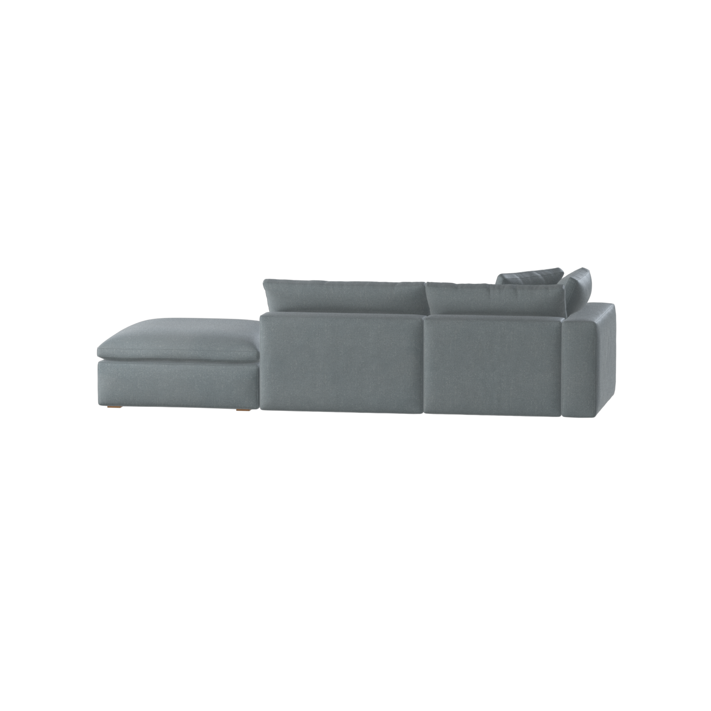 Ari modular corner Sofa with pouffe - Wide fabric range