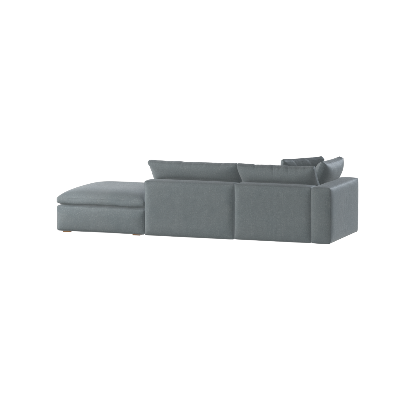 Ari modular corner Sofa with pouffe - Wide fabric range