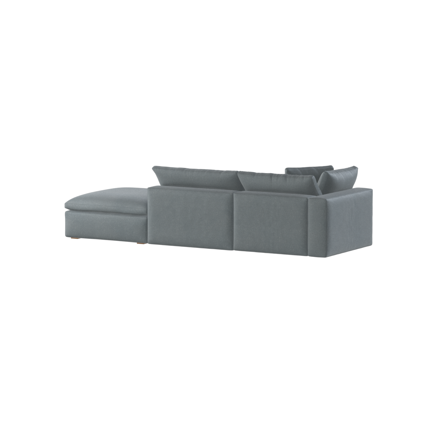 Ari modular corner Sofa with pouffe - Wide fabric range