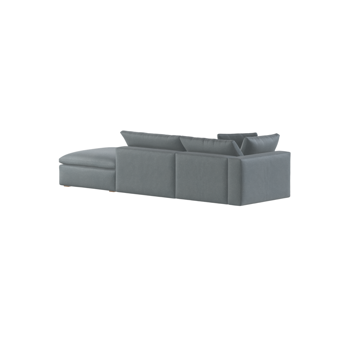 Ari modular corner Sofa with pouffe - Wide fabric range