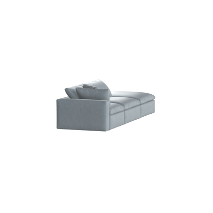 Ari modular corner Sofa with pouffe - Wide fabric range