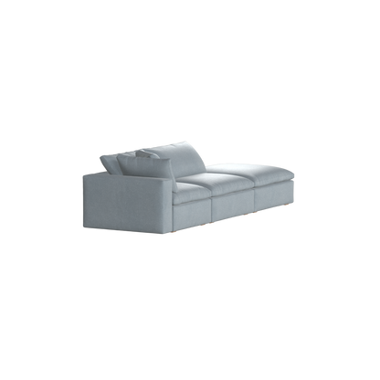 Ari modular corner Sofa with pouffe - Wide fabric range
