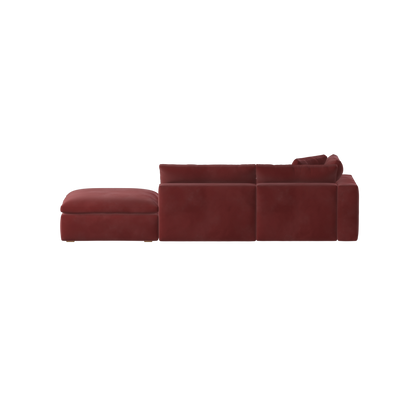 Ari modular corner Sofa with pouffe - Wide fabric range