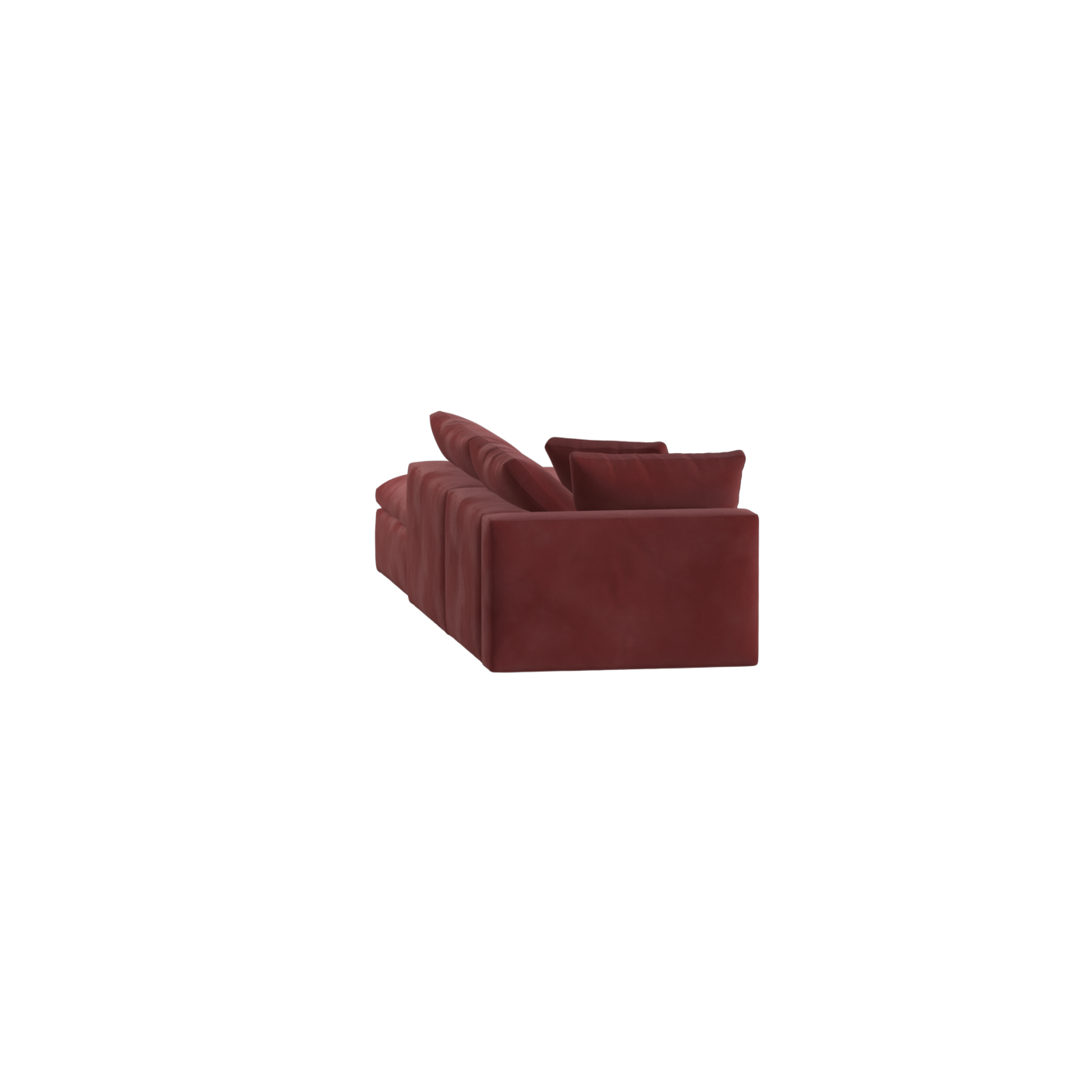 Ari modular corner Sofa with pouffe - Wide fabric range