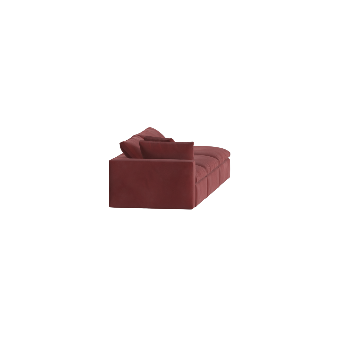 Ari modular corner Sofa with pouffe - Wide fabric range