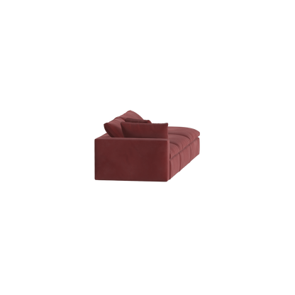 Ari modular corner Sofa with pouffe - Wide fabric range