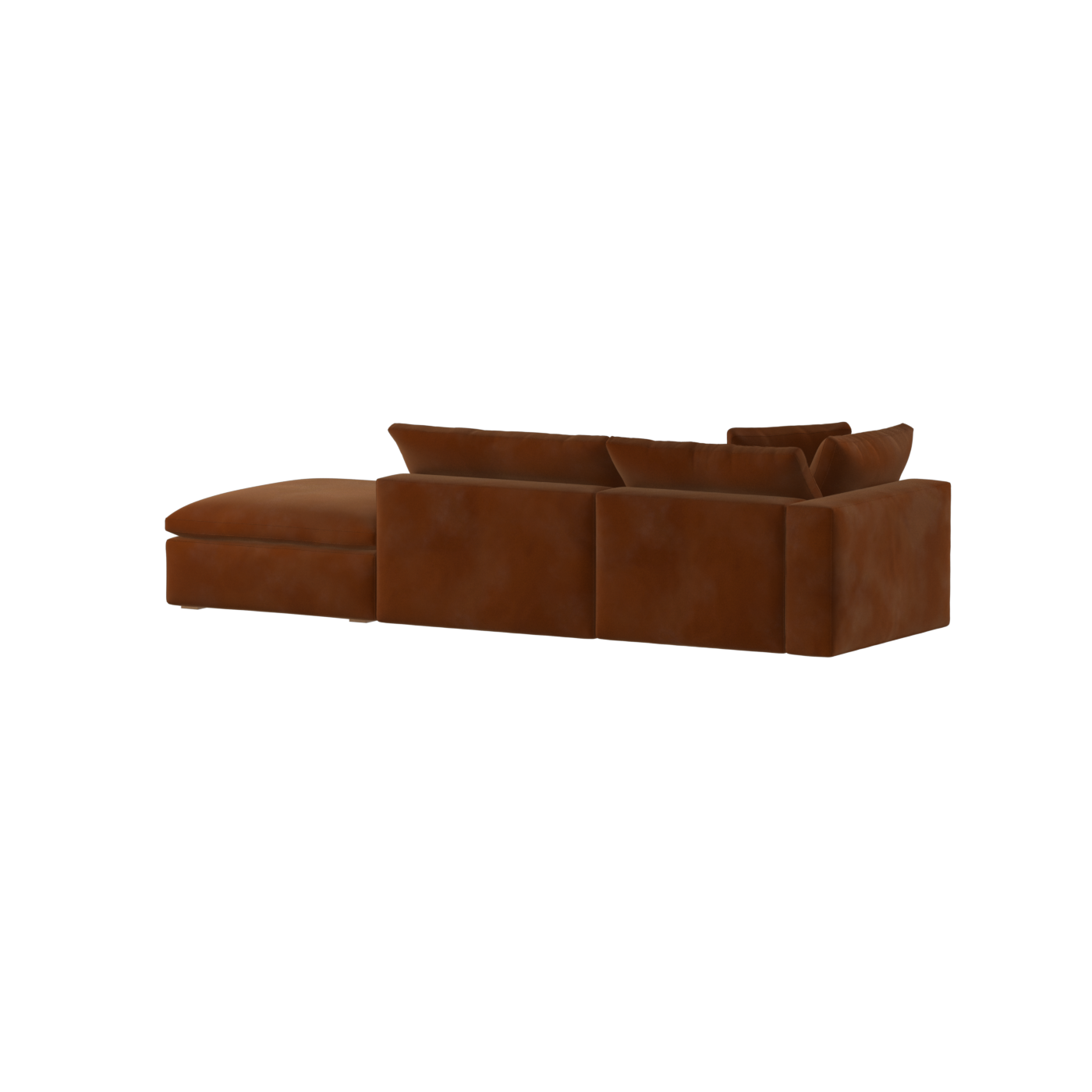 Ari modular corner Sofa with pouffe - Wide fabric range