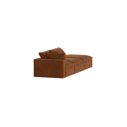 Ari modular corner Sofa with pouffe - Wide fabric range