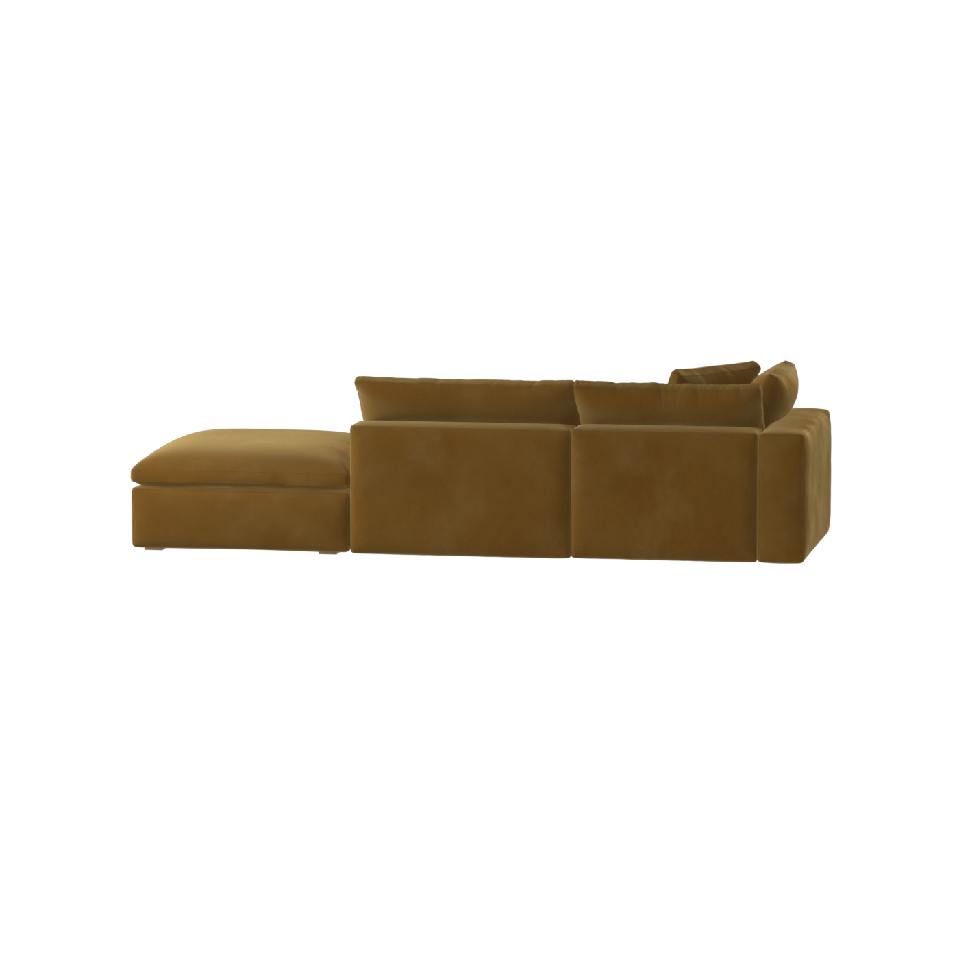 Ari modular corner Sofa with pouffe - Wide fabric range