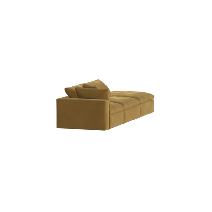 Ari modular corner Sofa with pouffe - Wide fabric range