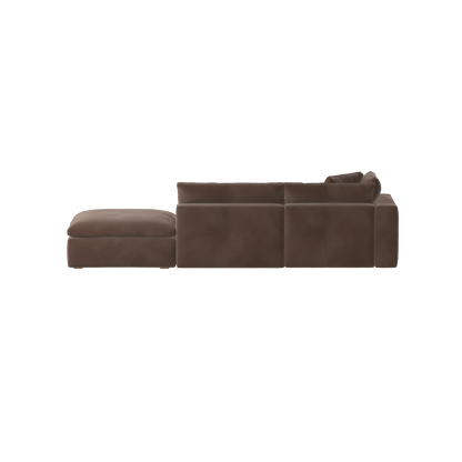 Ari modular corner Sofa with pouffe - Wide fabric range
