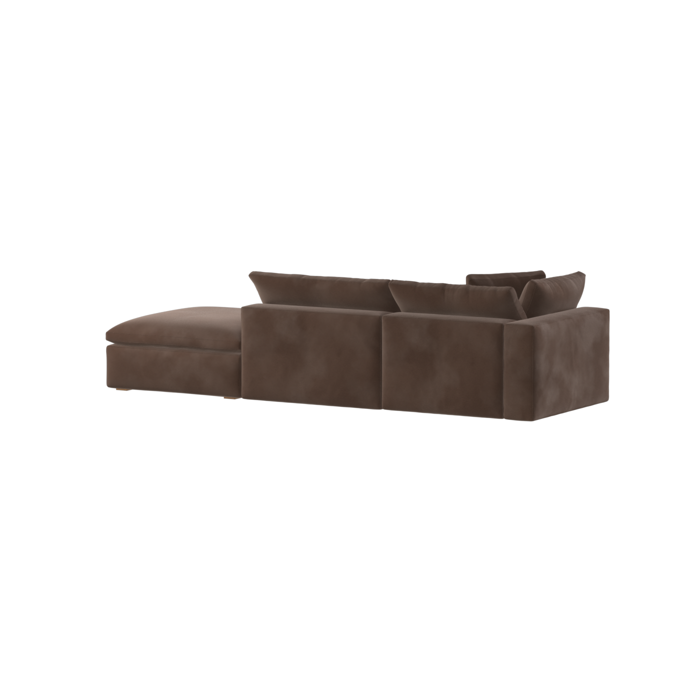 Ari modular corner Sofa with pouffe - Wide fabric range