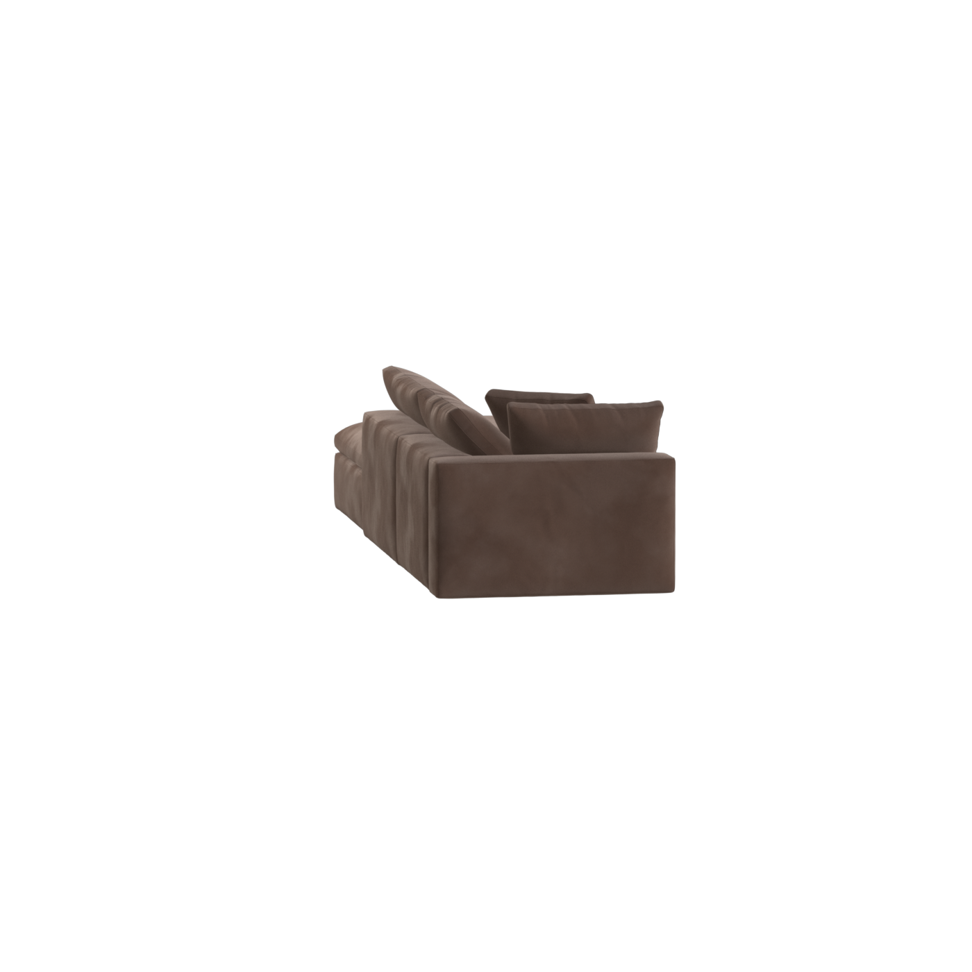 Ari modular corner Sofa with pouffe - Wide fabric range