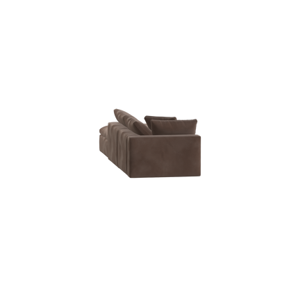 Ari modular corner Sofa with pouffe - Wide fabric range