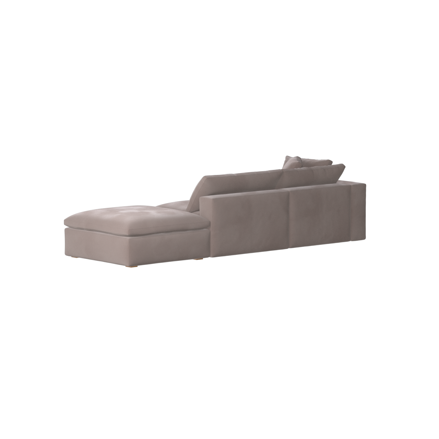 Ari modular corner Sofa with pouffe - Wide fabric range