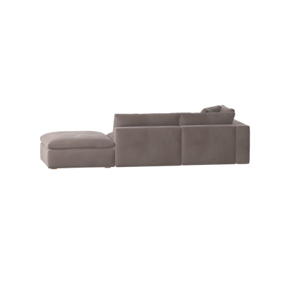 Ari modular corner Sofa with pouffe - Wide fabric range