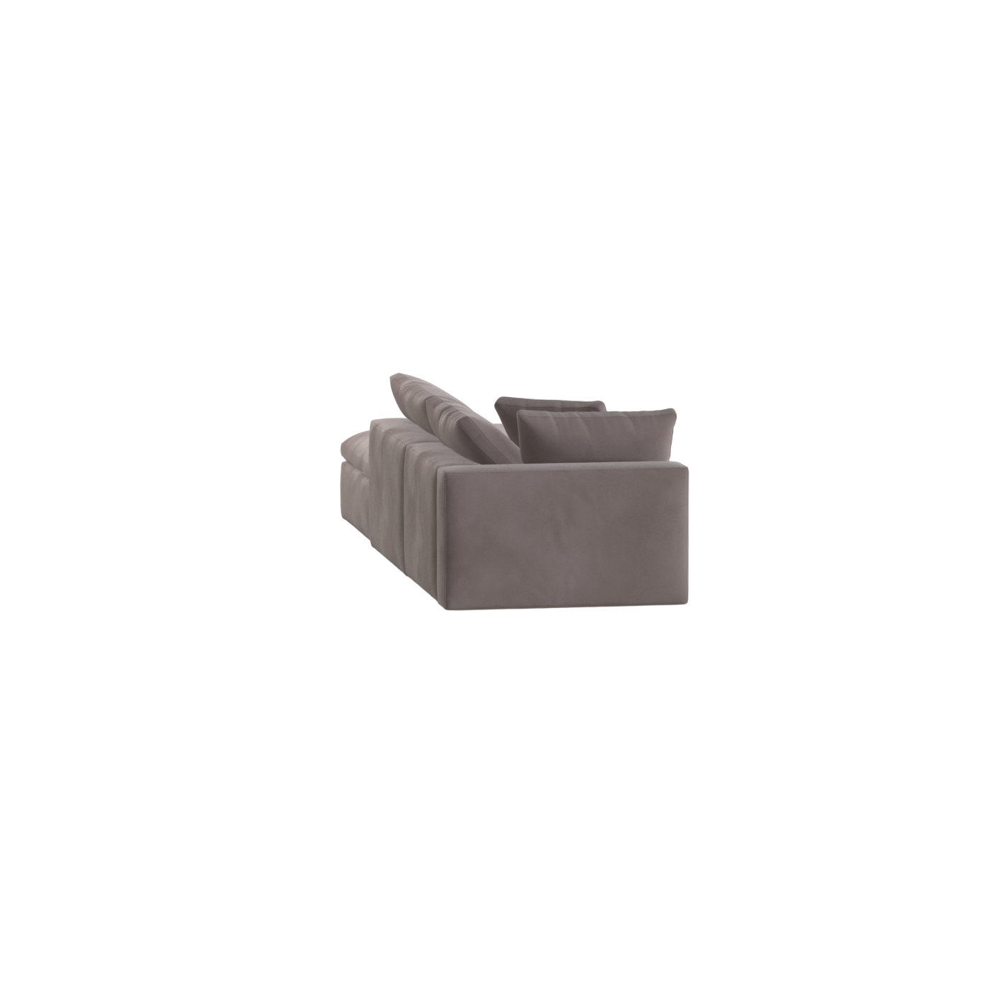 Ari modular corner Sofa with pouffe - Wide fabric range