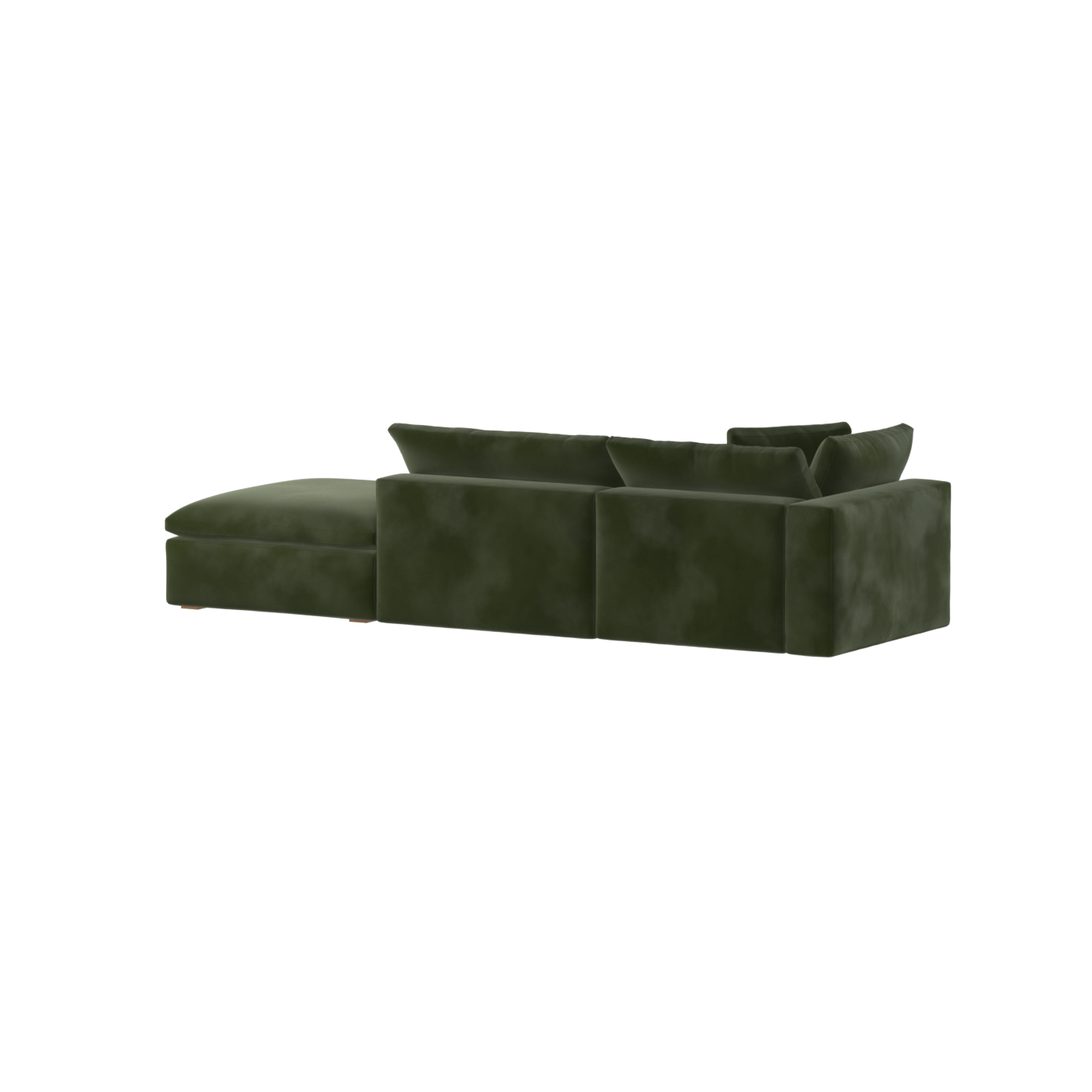 Ari modular corner Sofa with pouffe - Wide fabric range
