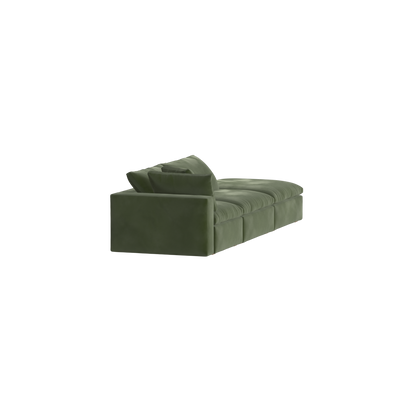 Ari modular corner Sofa with pouffe - Wide fabric range