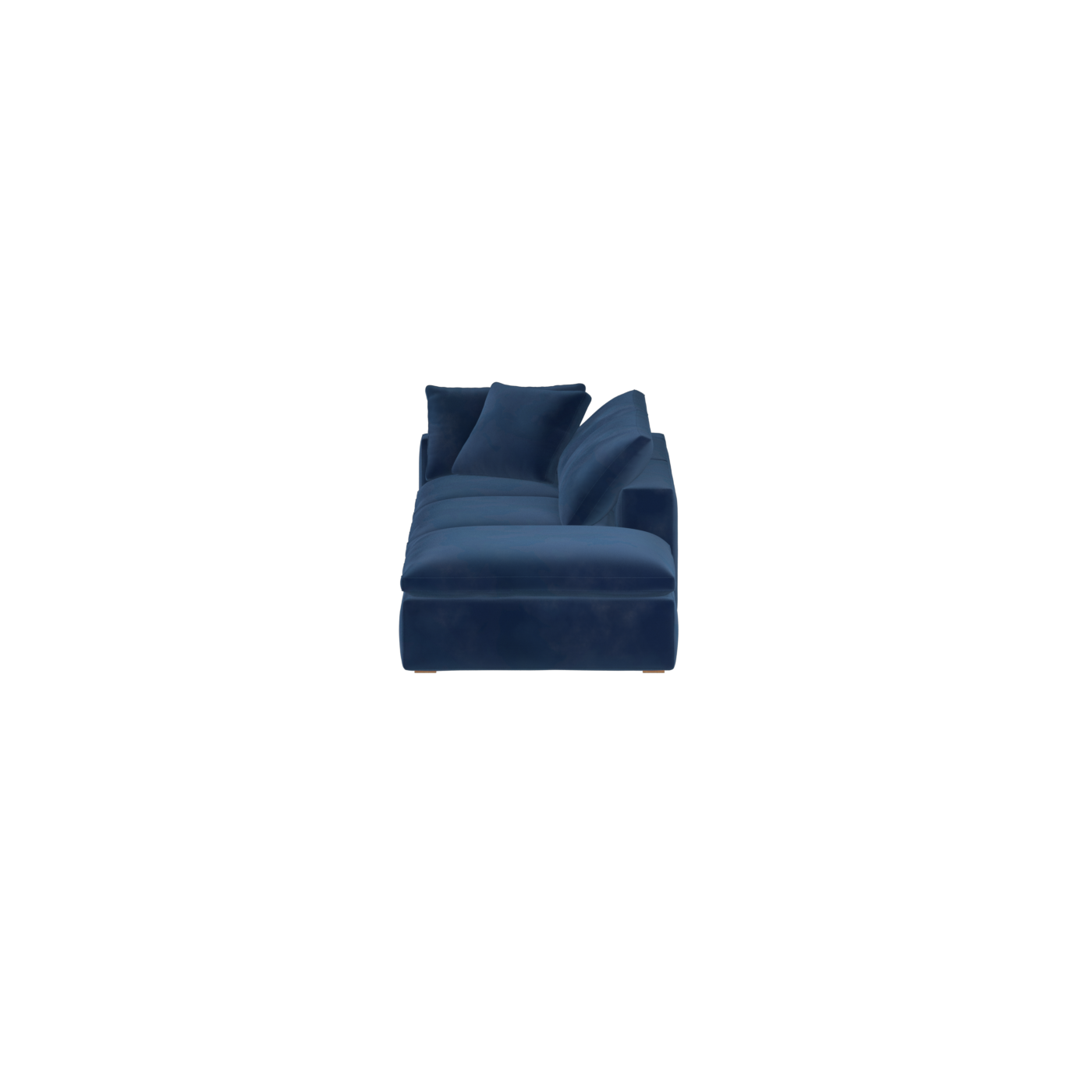 Ari modular corner Sofa with pouffe - Wide fabric range